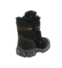 apres ski bottes fourrees - - junior garcon - Nubuck - Noir - Primigi