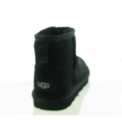 apres ski bottes fourrees - - junior fille - Nubuck - Noir - Ugg australia
