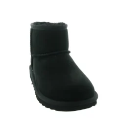 apres ski bottes fourrees - - junior fille - Nubuck - Noir - Ugg australia