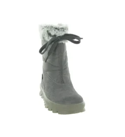 apres ski bottes fourrees - - junior fille - Nylon - Gris - Superfit