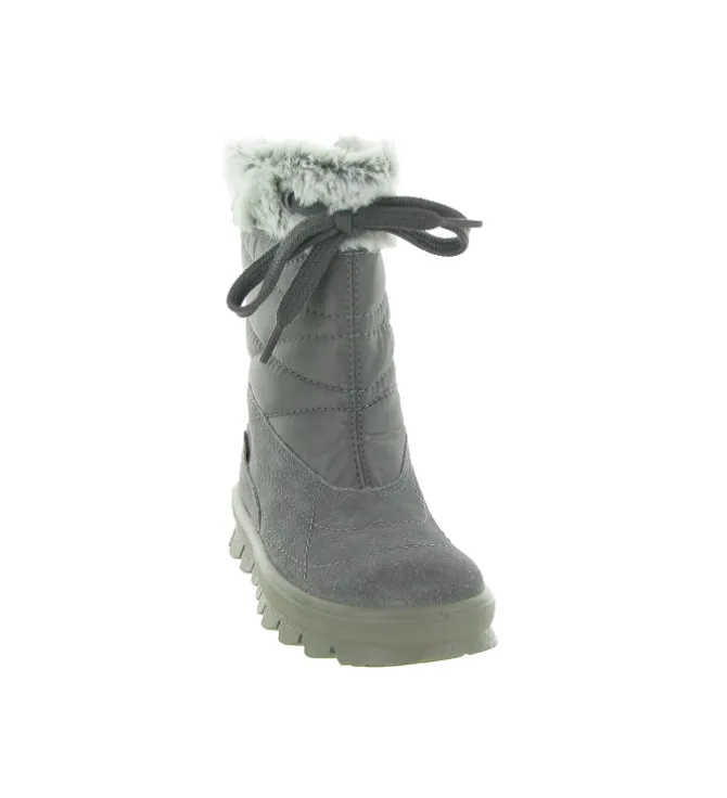 apres ski bottes fourrees - - junior fille - Nylon - Gris - Superfit