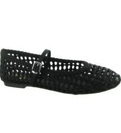 ballerines - Ballerine compensée - femme - Synthétique - Noir - La strada