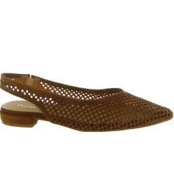 ballerines - Ballerine plate - femme - Cuir - Marron - Pedro miralles