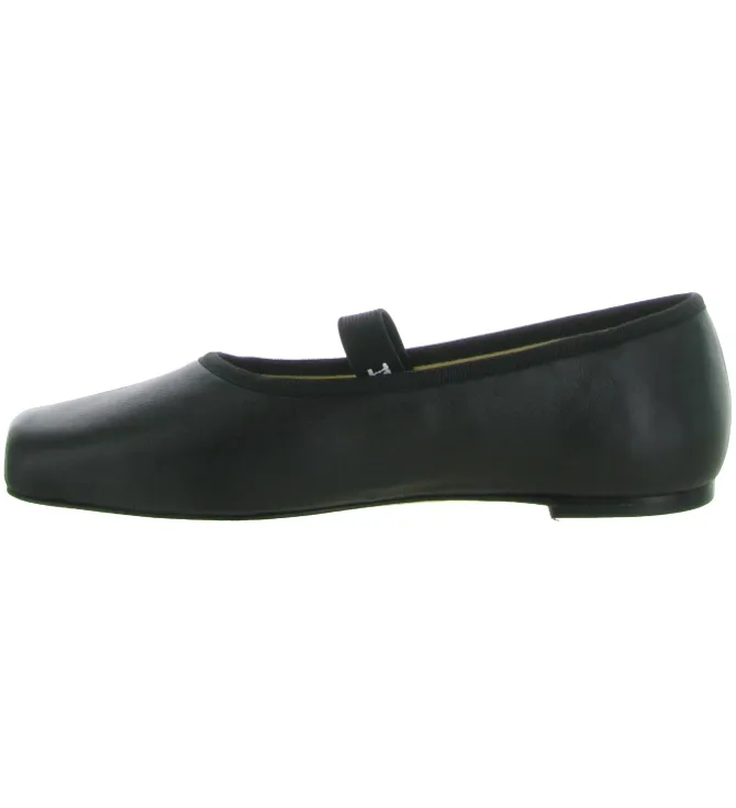 ballerines - Ballerine plate - femme - Cuir - Noir - Repetto