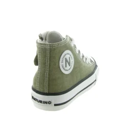 baskets et sneakers - - bebe fille - Toile - Taupe - Naturino
