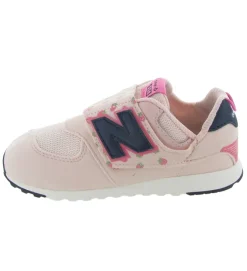 baskets et sneakers - - bebe fille - Toile - Rose - New balance