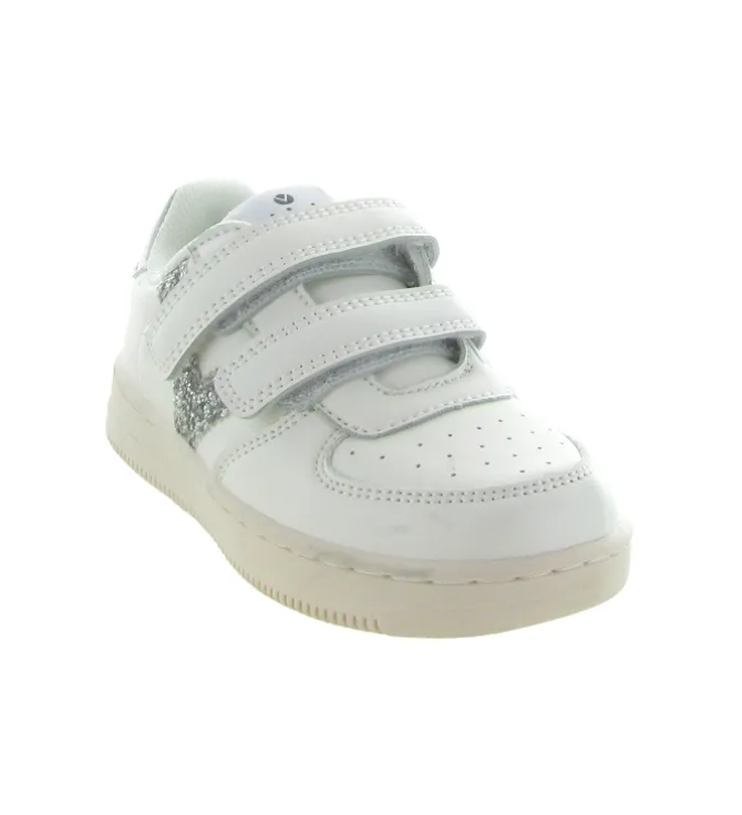 baskets et sneakers - - bebe fille - Nubuck - Blanc - Victoria