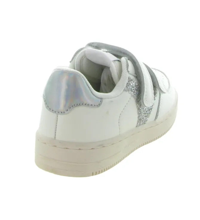 baskets et sneakers - - bebe fille - Nubuck - Blanc - Victoria