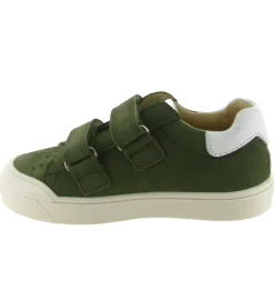 baskets et sneakers - - bebe garcon - Nubuck - Kaki - Bellamy