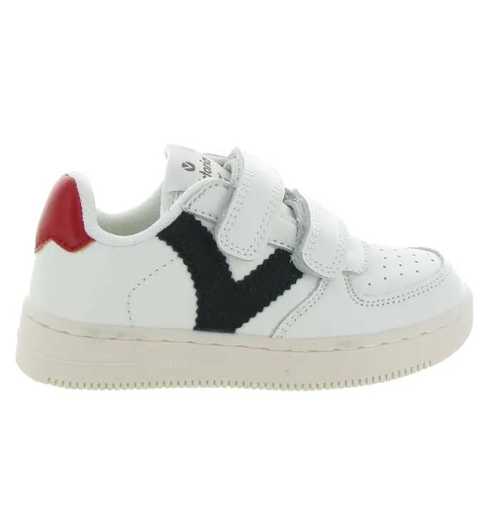 baskets et sneakers - - bebe garcon - Nubuck - Blanc - Victoria