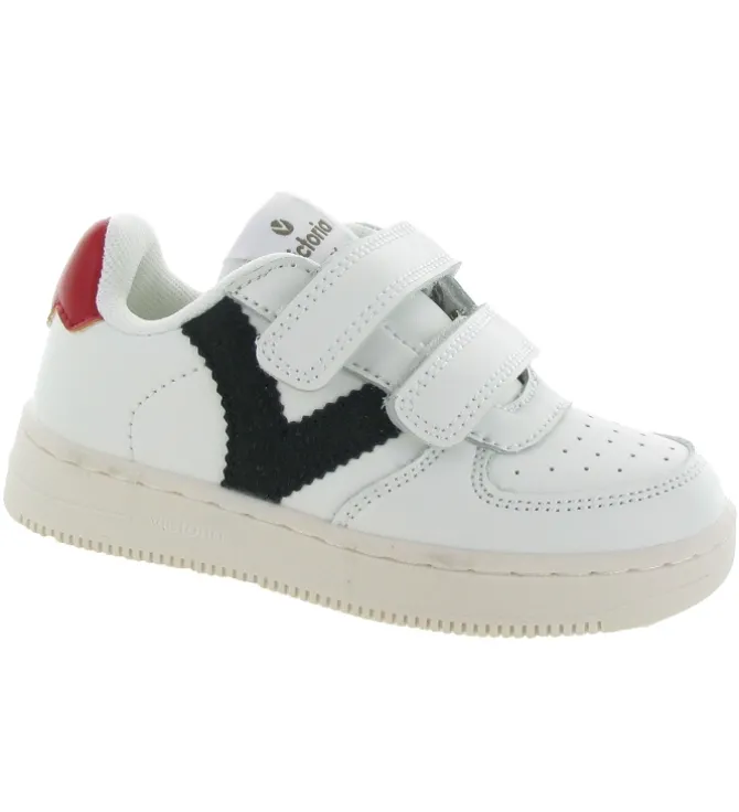baskets et sneakers - - bebe garcon - Nubuck - Blanc - Victoria