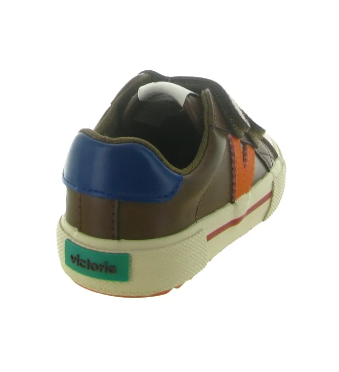 baskets et sneakers - - bebe garcon - Nubuck - Marron - Victoria