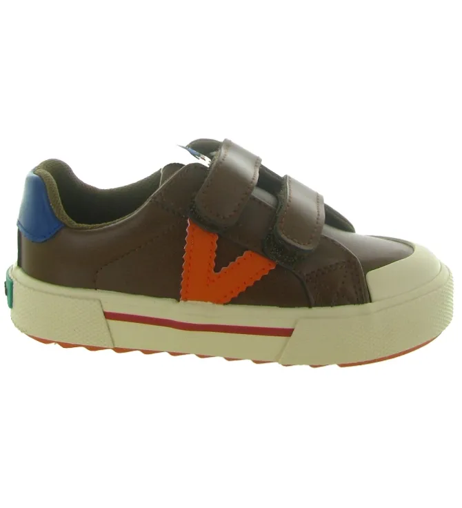 baskets et sneakers - - bebe garcon - Nubuck - Marron - Victoria