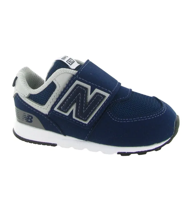 baskets et sneakers - - bebe garcon - Toile - Bleu - New balance