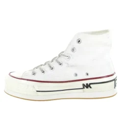 baskets et sneakers - Confort - femme - Toile - Blanc - Nan ku