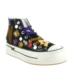 baskets et sneakers - Confort - femme - Toile - Noir - Nan ku