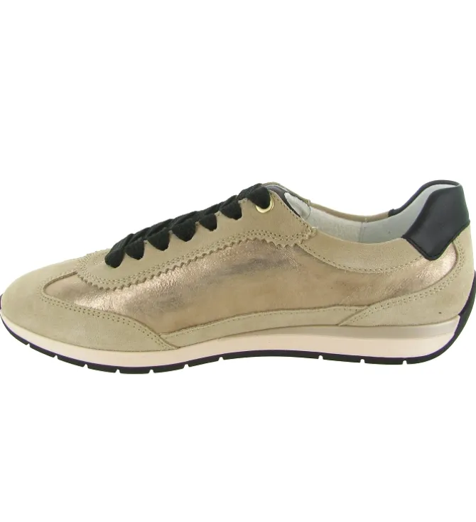 baskets et sneakers - Confort - femme - Nubuck - Beige - Ara