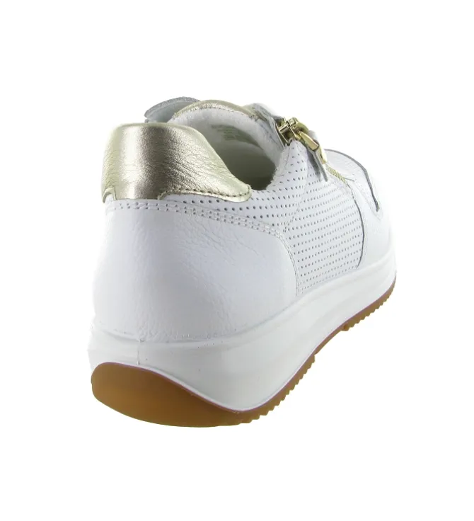 baskets et sneakers - Confort - femme - Cuir - Blanc - Ara