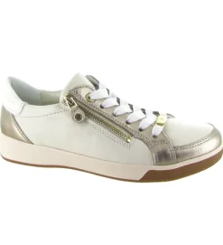 baskets et sneakers - Confort - femme - Cuir - Blanc - Ara