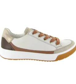 baskets et sneakers - Confort - femme - Cuir - Crème - Ara