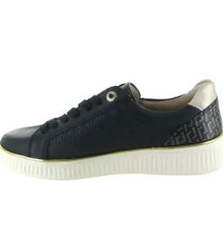baskets et sneakers - Confort - femme - Cuir - Bleu Marine - Remonte