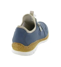 baskets et sneakers - Confort - femme - Synthétique - Bleu - Rieker