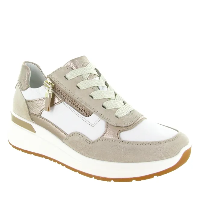 baskets et sneakers - Confort - femme - Cuir - Taupe - Ara