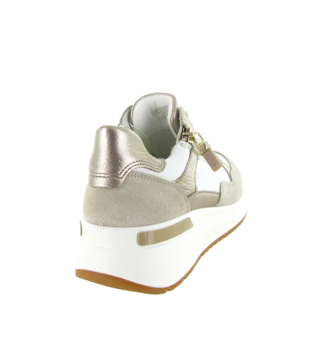 baskets et sneakers - Confort - femme - Cuir - Taupe - Ara