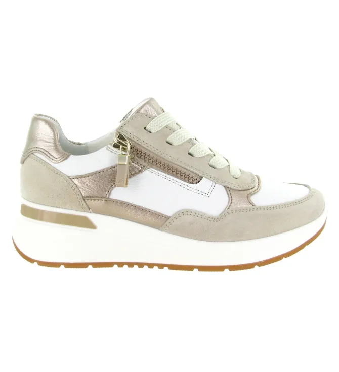 baskets et sneakers - Confort - femme - Cuir - Taupe - Ara
