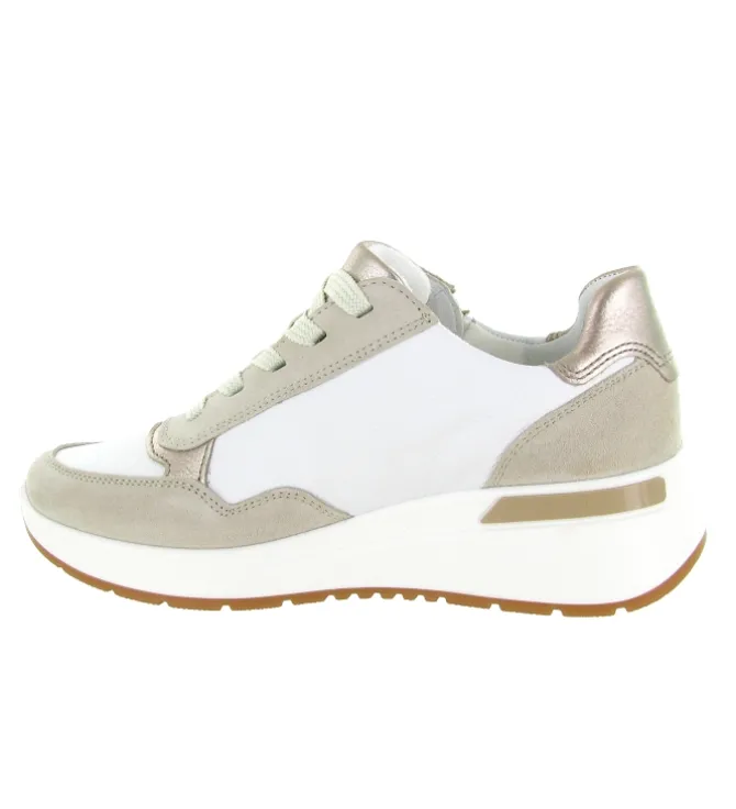 baskets et sneakers - Confort - femme - Cuir - Taupe - Ara