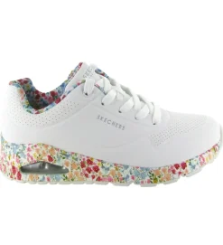 baskets et sneakers - Confort - femme - Synthétique - Blanc - Skechers footwear
