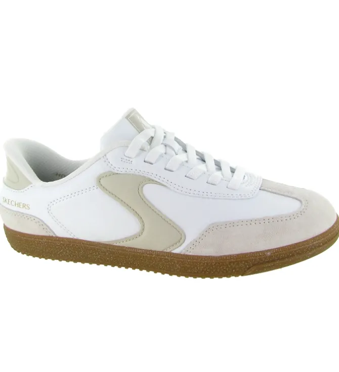baskets et sneakers - Confort - femme - Synthétique - Blanc - Skechers footwear