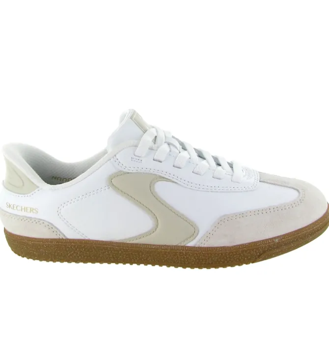 baskets et sneakers - Confort - femme - Synthétique - Blanc - Skechers footwear