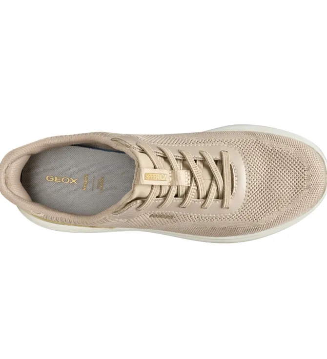 baskets et sneakers - Confort - femme - Synthétique - Or - Geox