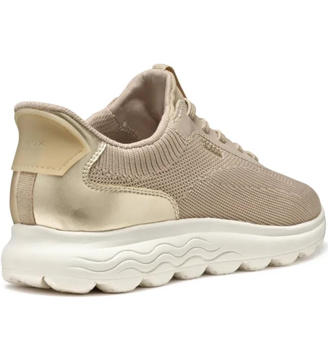 baskets et sneakers - Confort - femme - Synthétique - Or - Geox