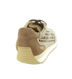 baskets et sneakers - Confort - femme - Raphia - Bronze - Softwaves
