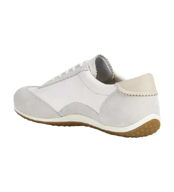 baskets et sneakers - Confort - femme - Cuir - Blanc - Geox
