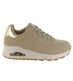 baskets et sneakers - Confort - femme - Toile - Beige - Skechers footwear