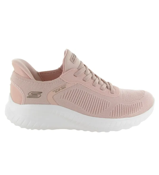 baskets et sneakers - Confort - femme - Textile - Rose - Skechers footwear