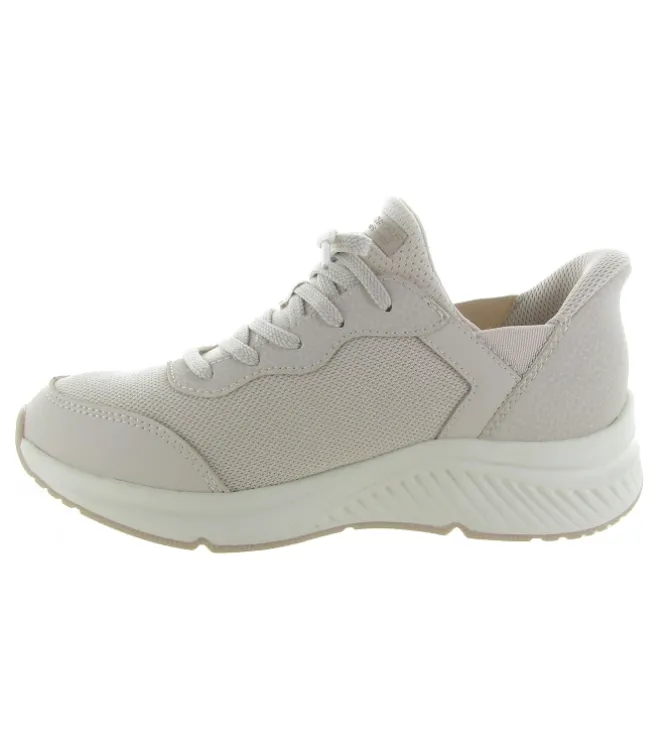 baskets et sneakers - Confort - femme - Toile - Beige - Skechers footwear