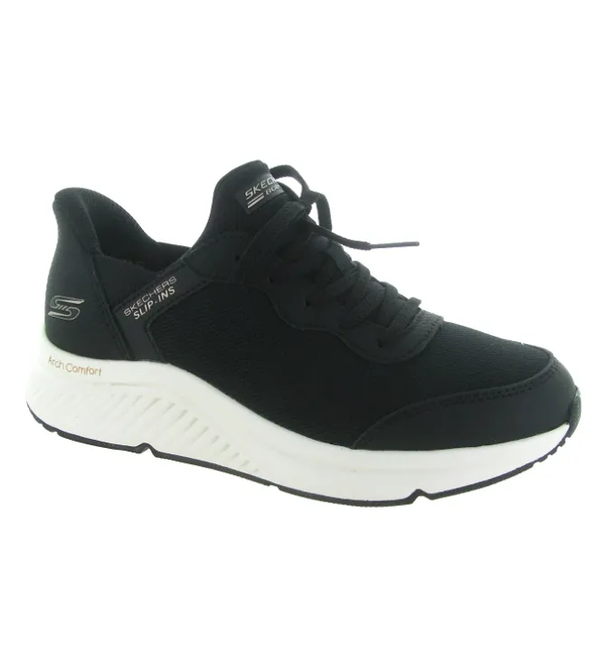 baskets et sneakers - Confort - femme - Toile - Noir - Skechers footwear