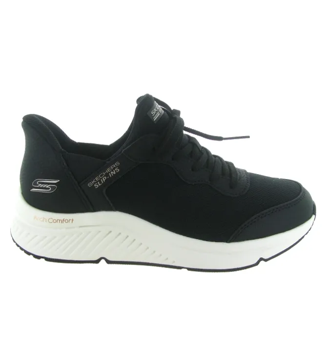 baskets et sneakers - Confort - femme - Toile - Noir - Skechers footwear