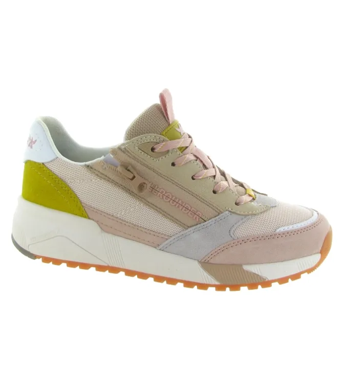 baskets et sneakers - Confort - femme - Toile - Multicolor - All rounder