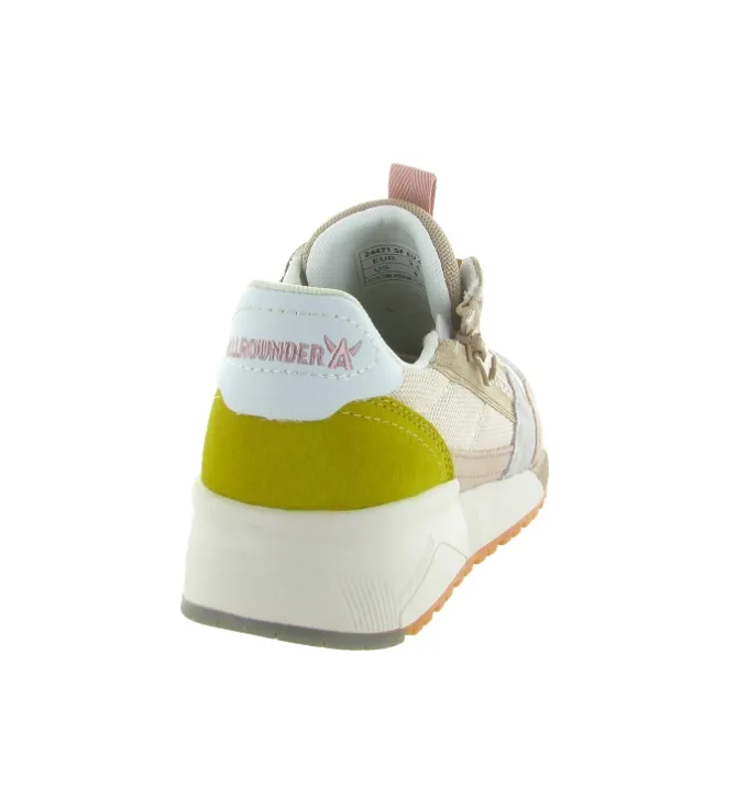 baskets et sneakers - Confort - femme - Toile - Multicolor - All rounder