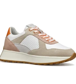 baskets et sneakers - Confort - femme - Nubuck - Blanc - Geox
