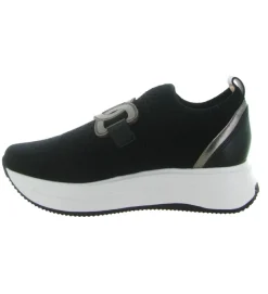 baskets et sneakers - Confort - femme - Synthétique - Noir - Softwaves