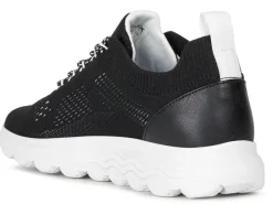 baskets et sneakers - Confort - femme - Textile - Noir - Geox