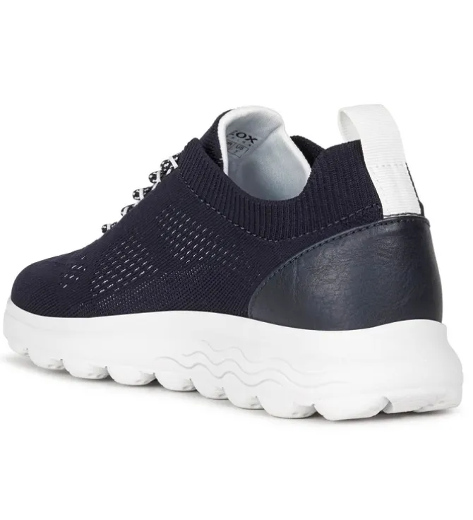 baskets et sneakers - Confort - femme - Textile - Bleu Marine - Geox
