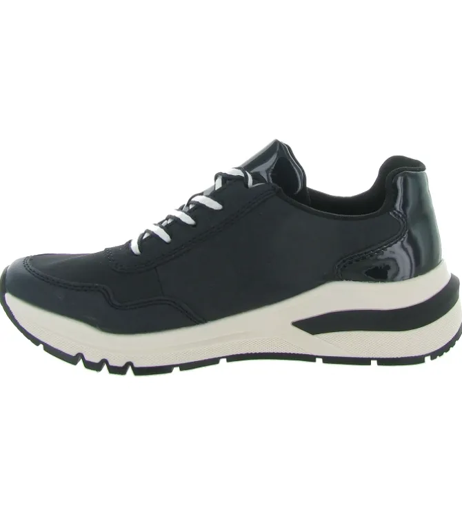 baskets et sneakers - Confort - femme - Synthétique - Noir - Rieker
