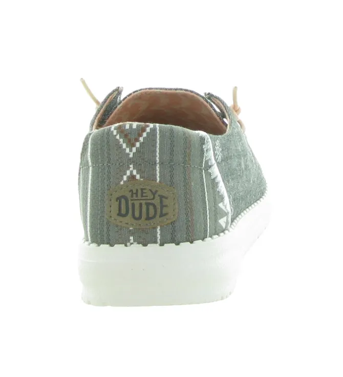 baskets et sneakers - Confort - femme - Toile - Gris - Hey dude